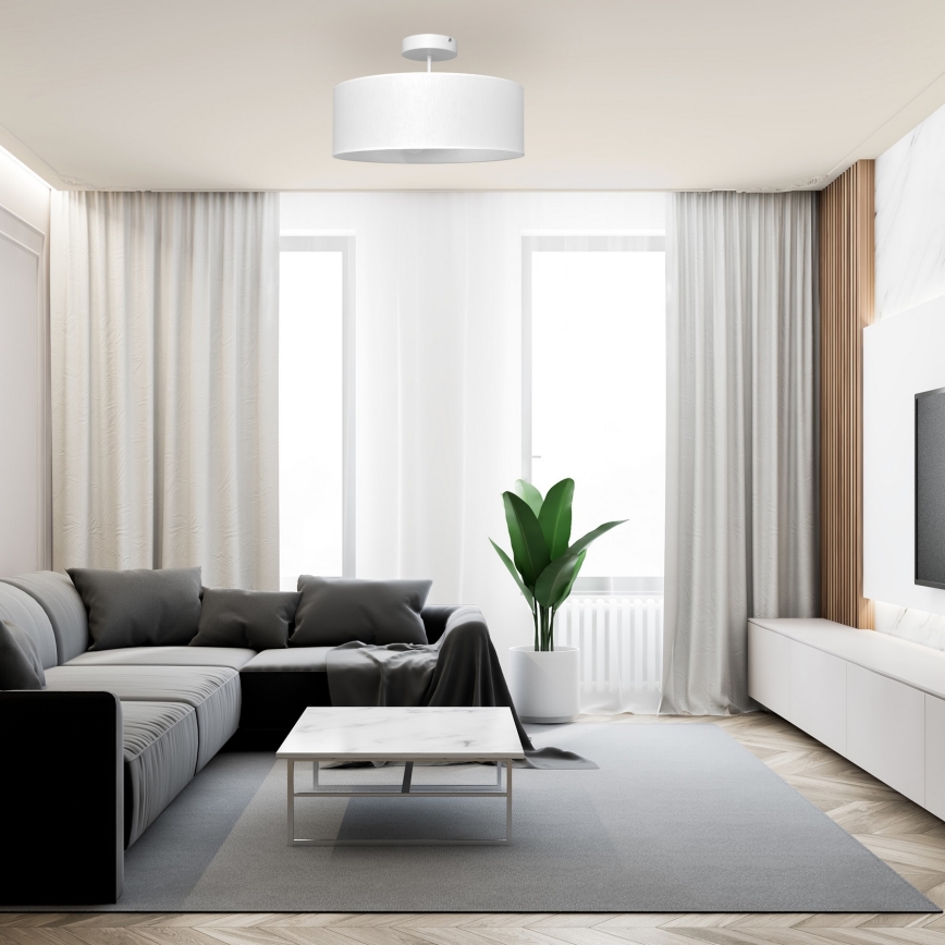 Люстра на штанге ALBA 3xE27/15W/230V белый