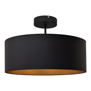 Люстра на штанге ALBA 3xE27/15W/230V черная/золотая