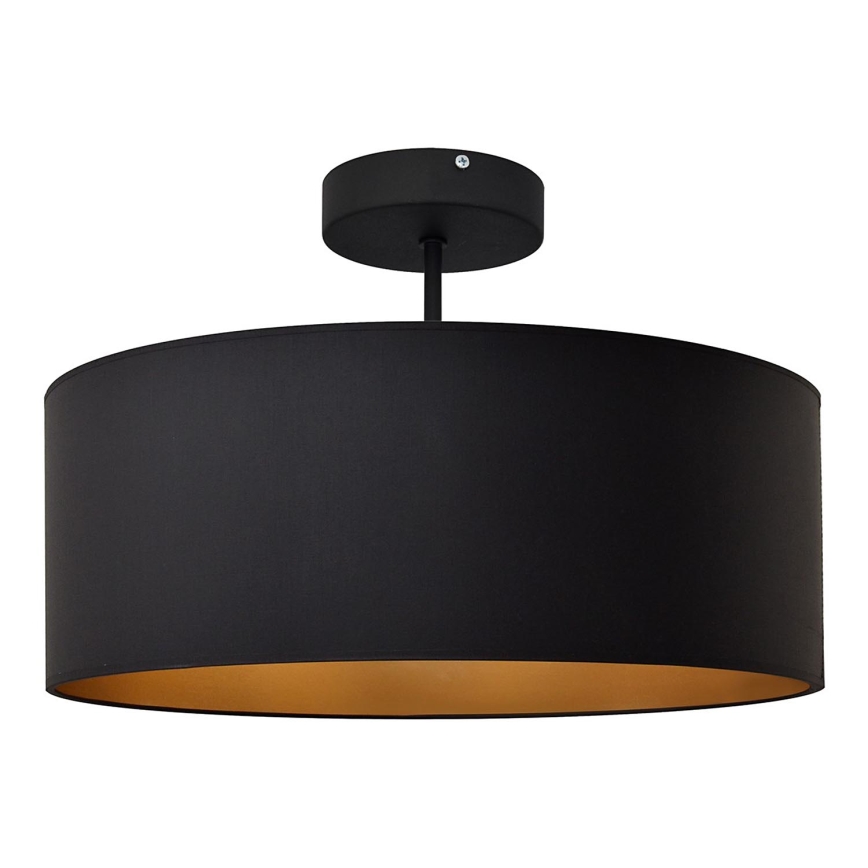 Люстра на штанге ALBA 3xE27/15W/230V черная/золотая