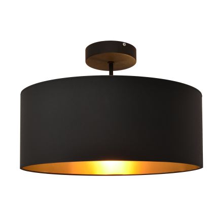 Люстра на штанге ALBA 3xE27/15W/230V черная/золотая