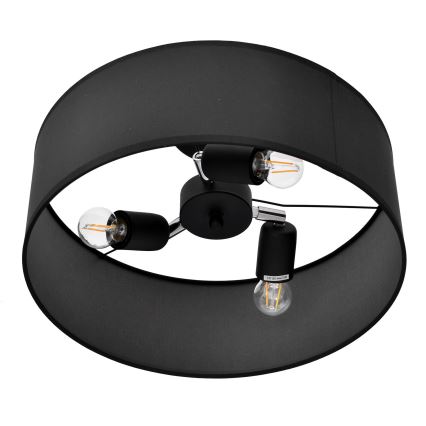 Люстра на штанге ALBA 3xE27/15W/230V черный