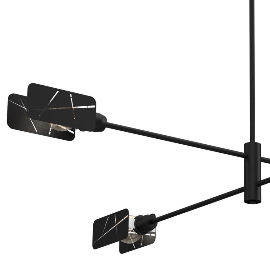 Люстра на штанге ASTRA 4xE27/60W/230V черный