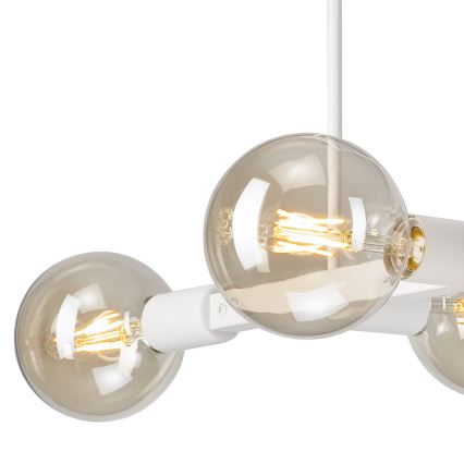 Люстра на штанге ASTRID 4xE27/60W/230V белый