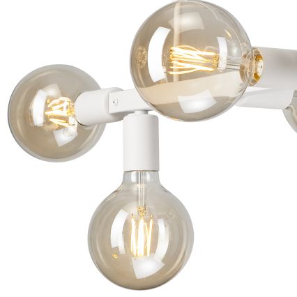 Люстра на штанге ASTRID 6xE27/60W/230V белый