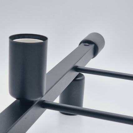 Люстра на штанге ASTRID 6xE27/60W/230V черный