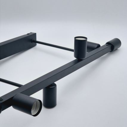 Люстра на штанге ASTRID 6xE27/60W/230V черный