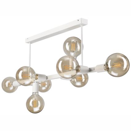 Люстра на штанге ASTRID 8xE27/60W/230V белый