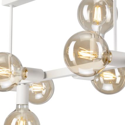 Люстра на штанге ASTRID 8xE27/60W/230V белый