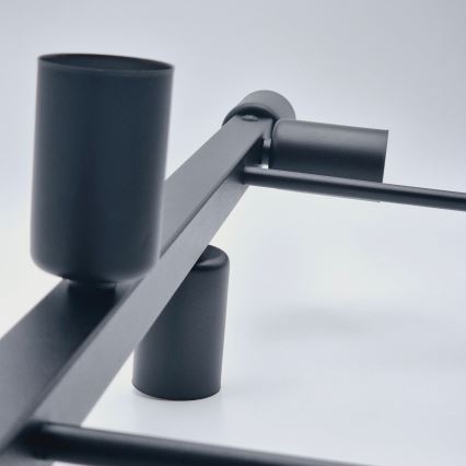 Люстра на штанге ASTRID 8xE27/60W/230V черный