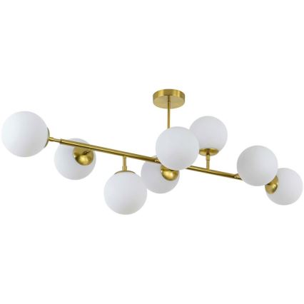 Люстра на штанге DORADO 8xE14/40W/230V золотая