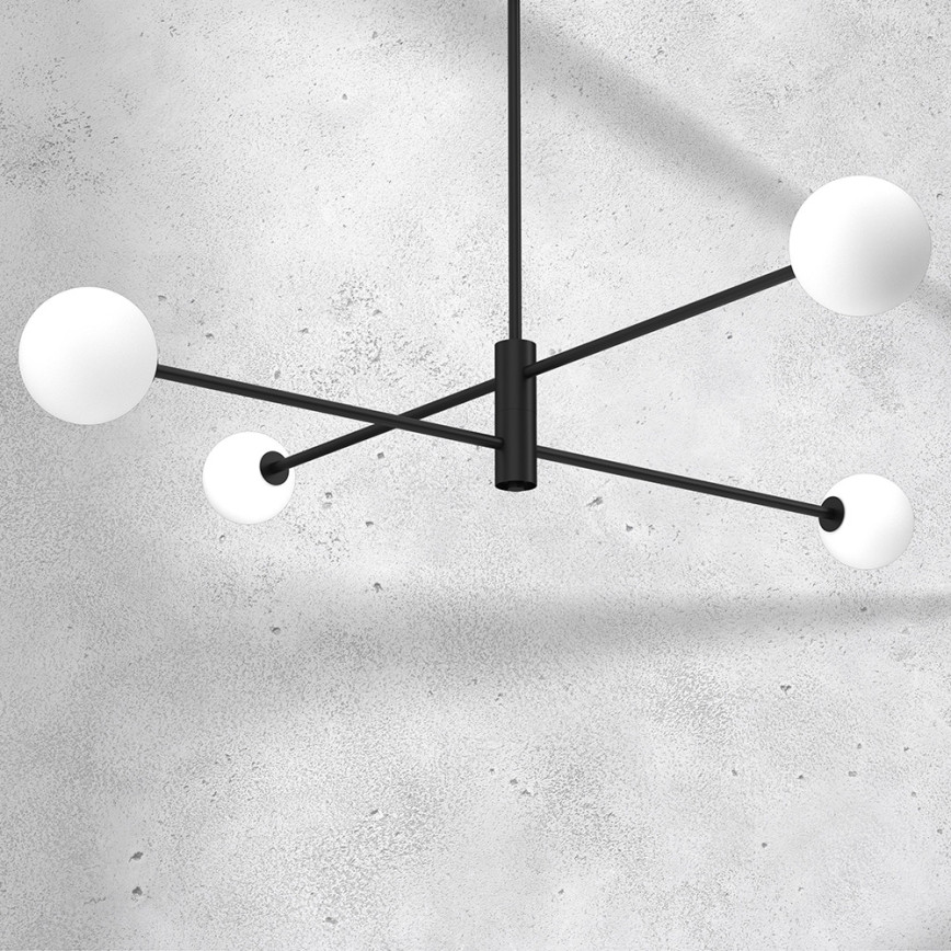 Люстра на штанге DORI 4xG9/25W/230V черная