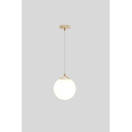 Люстра на штанге FIRA 1xE27/60W/230V золотистый