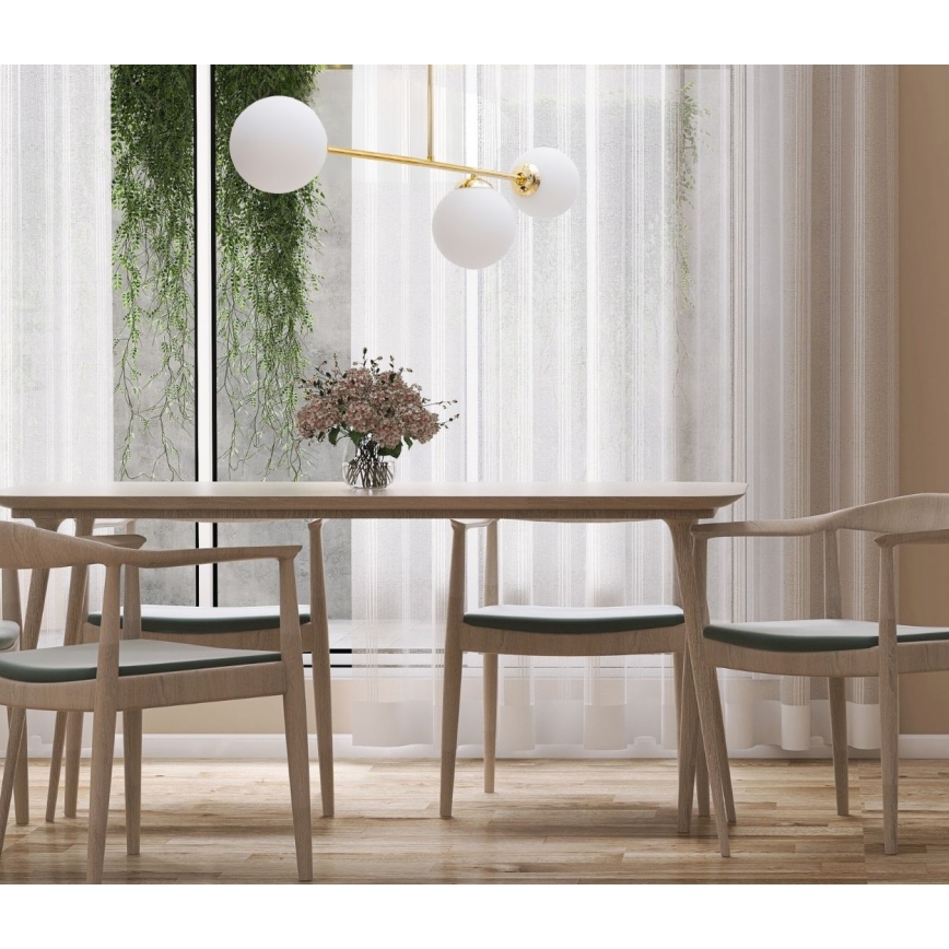 Люстра на штанге FIRA 3xE27/60W/230V золотистый