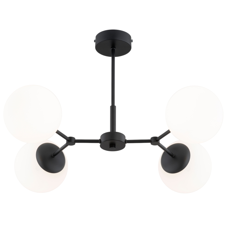 Люстра на штанге FOTON 4xE14/10W/230V черный