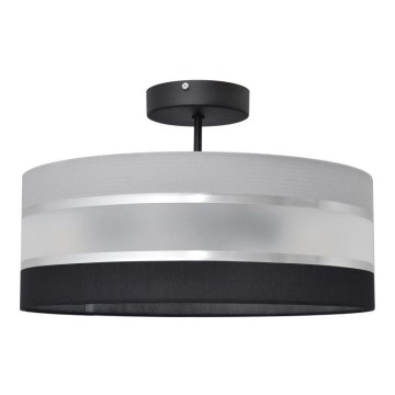 Люстра на штанге HELEN 3xE27/15W/230V черная/серая/блестящий хром