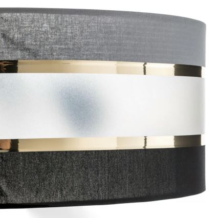 Люстра на штанге HELEN 3xE27/15W/230V черная/серая/золотая