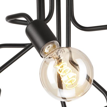 Люстра на штанге HILDA 6xE27/60W/230V