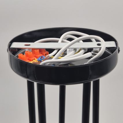 Люстра на штанге IRMA 5xE27/60W/230V черный