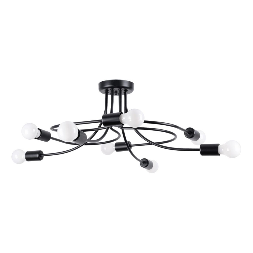 Люстра на штанге LEVAR 8xE27/15W/230V черный