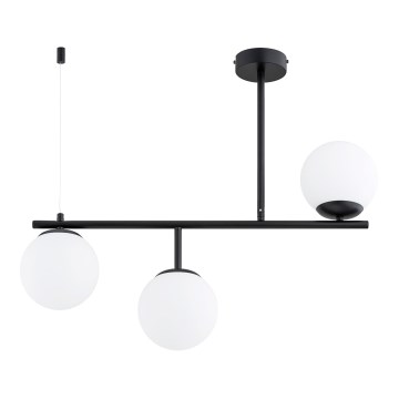Люстра на штанге LUNA 3xE14/10W/230V черный