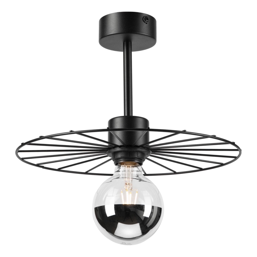 Люстра на штанге MONTANA 1xE27/15W/230V диаметр 30 см черный