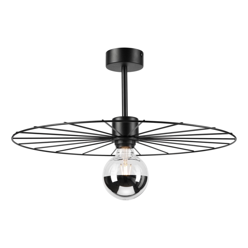 Люстра на штанге MONTANA 1xE27/15W/230V диаметр 45 см черный