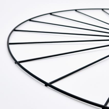 Люстра на штанге MONTANA 1xE27/15W/230V диаметр 45 см черный