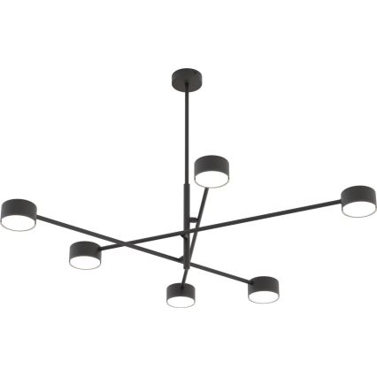 Люстра на штанге NATSU 6xGX53/12W/230V черный