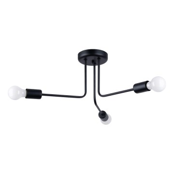 Люстра на штанге NORAH 3xE27/15W/230V черный