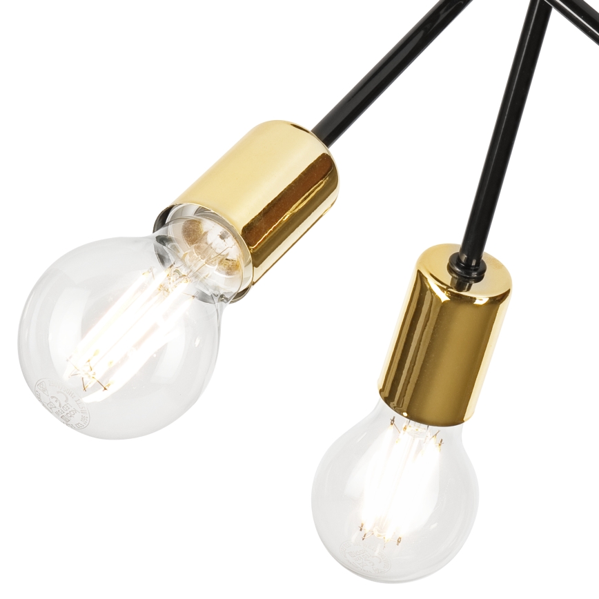 Люстра на штанге PRIYA 3xE27/15W/230V черный