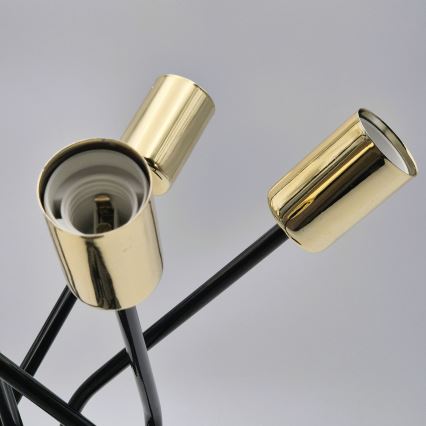 Люстра на штанге PRIYA 5xE27/15W/230V черный