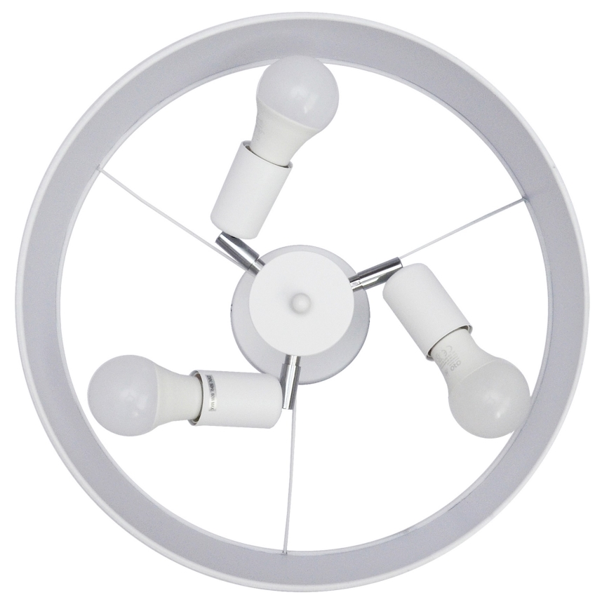 Люстра на штанзі ALBA 3xE27/15W/230V білий