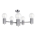 Люстра на штанзі ARD 5xE27/60W/230V блискучий хром