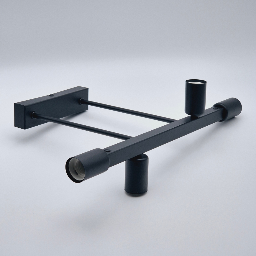 Люстра на штанзі ASTRID 4xE27/60W/230V чорний