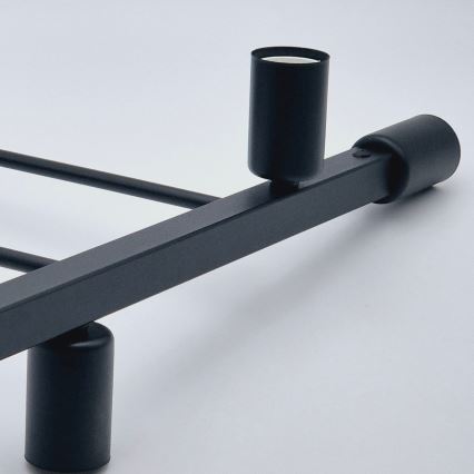 Люстра на штанзі ASTRID 4xE27/60W/230V чорний