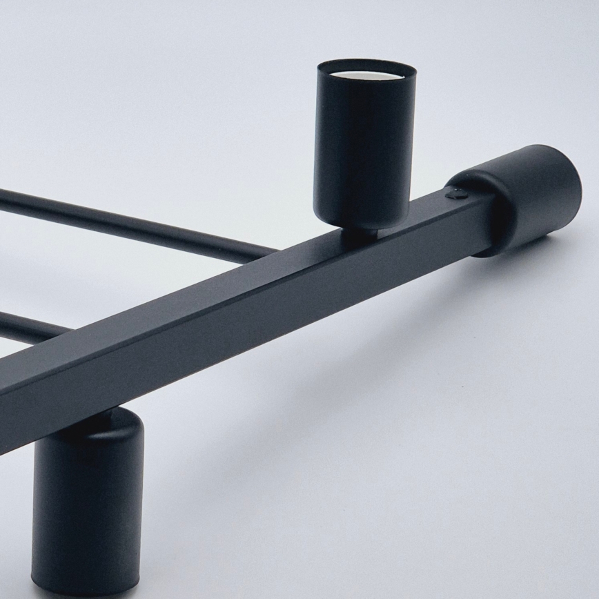 Люстра на штанзі ASTRID 4xE27/60W/230V чорний