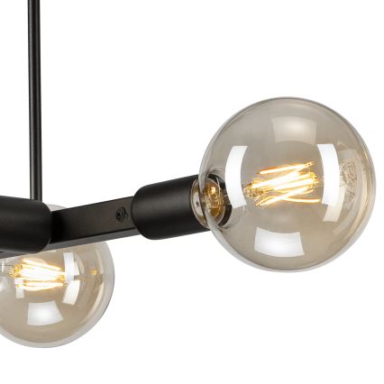 Люстра на штанзі ASTRID 4xE27/60W/230V чорний