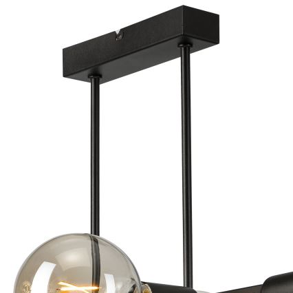Люстра на штанзі ASTRID 4xE27/60W/230V чорний