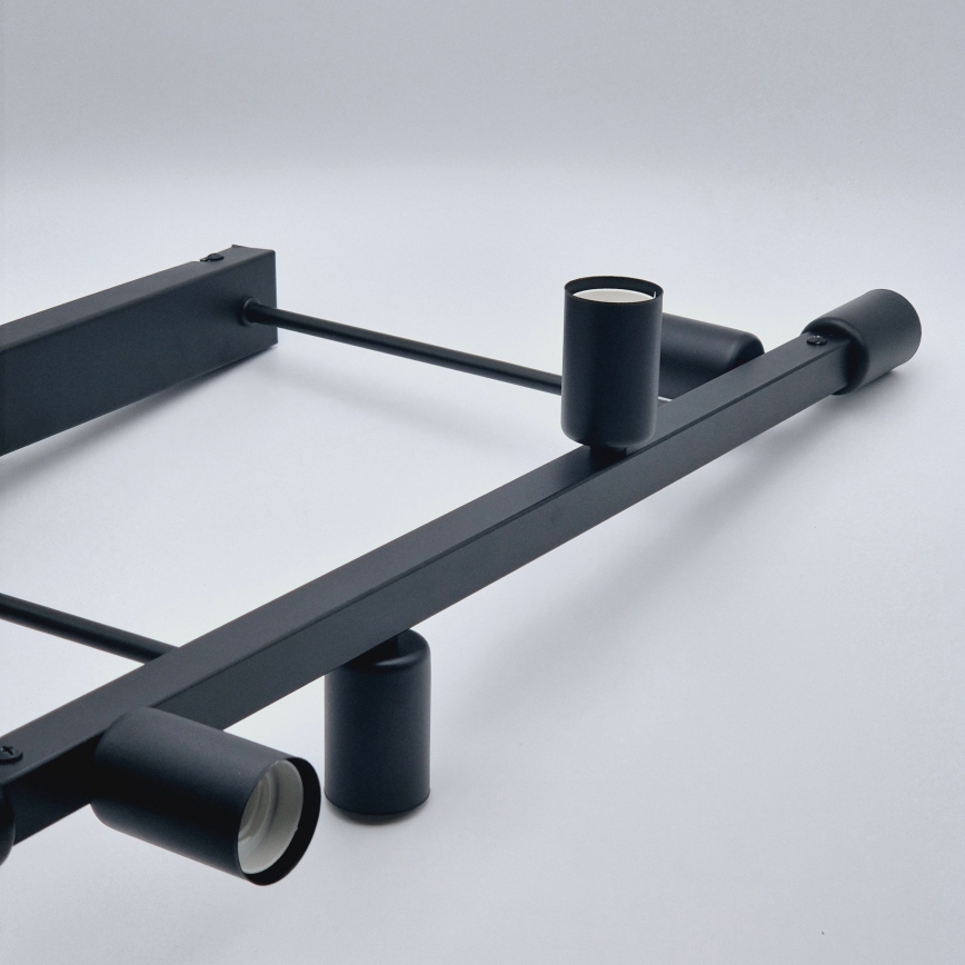 Люстра на штанзі ASTRID 6xE27/60W/230V чорний