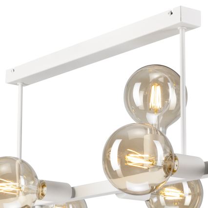 Люстра на штанзі ASTRID 8xE27/60W/230V білий