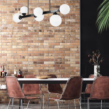 Люстра на штанзі ASTRO 6xG9/5W/230V чорний