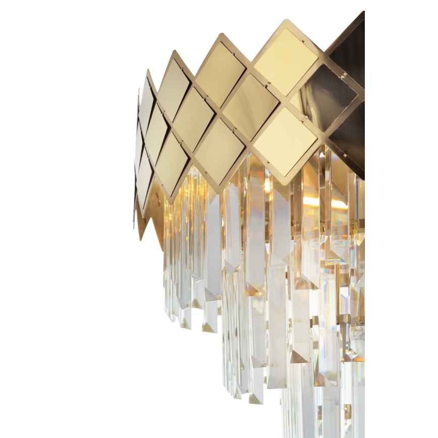 Люстра на штанзі CARISMA 9xE14/40W/230V золотий