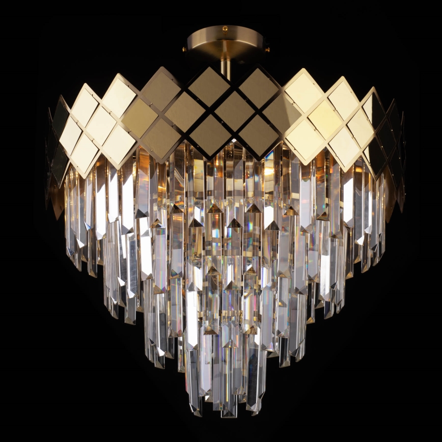 Люстра на штанзі CARISMA 9xE14/40W/230V золотий