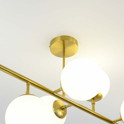 Люстра на штанзі DORADO 8xE14/40W/230V золота