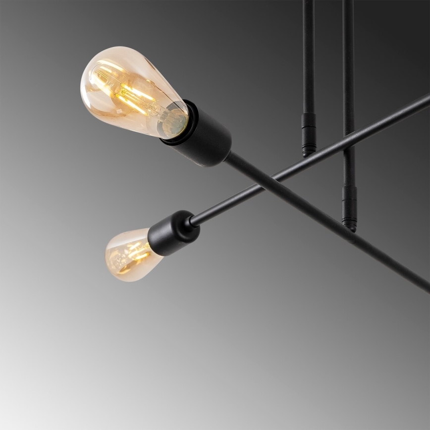 Люстра на штанзі FLOWER 4xE27/40W/230V