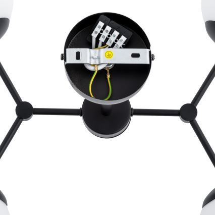 Люстра на штанзі FOTON 4xE14/10W/230V чорний