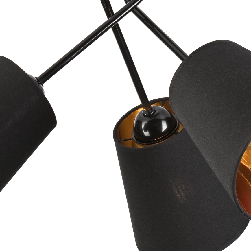 Люстра на штанзі IRMA 3xE27/15W/230V чорний