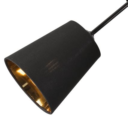 Люстра на штанзі IRMA 3xE27/15W/230V чорний