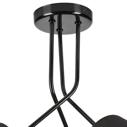 Люстра на штанзі IRMA 3xE27/15W/230V чорний