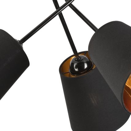 Люстра на штанзі IRMA 3xE27/15W/230V чорний